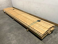Vuren plank geschaafd - 480x19,5x1,8 cm (58x) - afbeelding 1 van  8