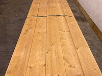 Vuren plank geschaafd - 480x19,5x1,8 cm (58x) - afbeelding 4 van  8