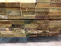 Vuren plank geschaafd - 480x9,5x2,8 cm (94x) - afbeelding 6 van  7
