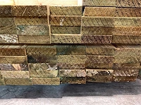 Vuren plank geschaafd - 480x9,5x2,8 cm (94x) - afbeelding 8 van  9