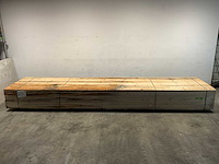 Vuren plank geschaafd - 540x12x3,8 cm (50x) - afbeelding 2 van  7