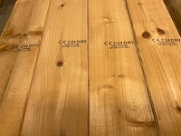Vuren plank geschaafd - 540x12x3,8 cm (50x) - afbeelding 4 van  8