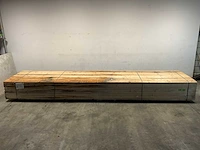 Vuren plank geschaafd - 540x12x3,8 cm (50x) - afbeelding 2 van  8