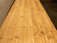 Vuren plank geschaafd - 540x23,5x3,8 cm (20x) - afbeelding 1 van  1