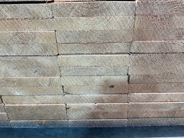 Vuren plank geschaafd - 540x23,5x3,8 cm (20x) - afbeelding 6 van  8