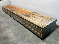 Vuren plank geschaafd - 600x23,5x3,8 cm (20x) - afbeelding 1 van  9