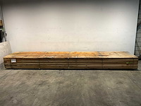 Vuren plank geschaafd - 600x23,5x3,8 cm (20x) - afbeelding 2 van  9