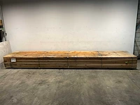Vuren plank geschaafd - 600x23,5x3,8 cm (20x) - afbeelding 2 van  9