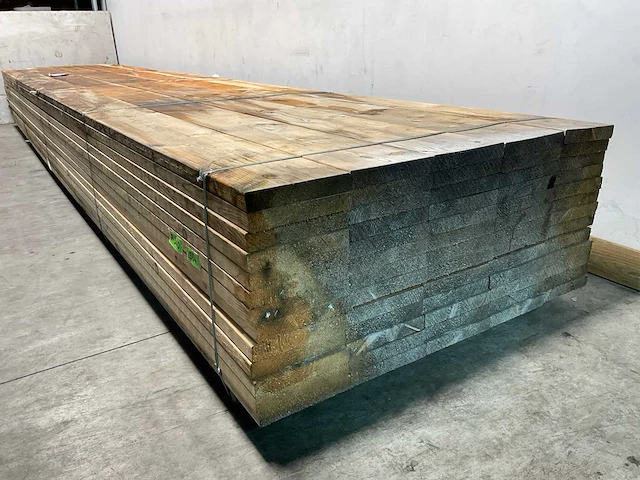 Vuren plank geschaafd - 600x23,5x3,8 cm (20x) - afbeelding 6 van  9