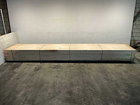 Vuren plank geschaafd - 600x23,5x3,8 cm (25x) - afbeelding 1 van  5