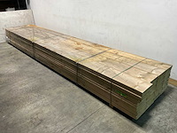 Vuren plank geschaafd - 600x28,5x3,8 cm (20x) - afbeelding 1 van  7