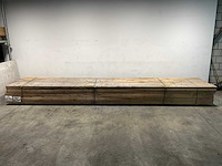 Vuren plank geschaafd - 600x28,5x3,8 cm (20x) - afbeelding 1 van  6