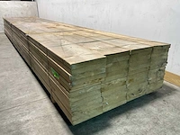 Vuren plank geschaafd - 600x28,5x3,8 cm (20x) - afbeelding 6 van  9