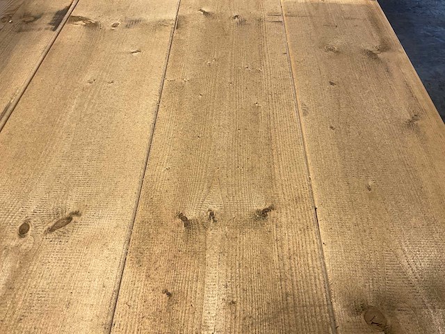 Vuren plank geschaafd - 600x28,6x3,8 cm (25x) - afbeelding 2 van  5