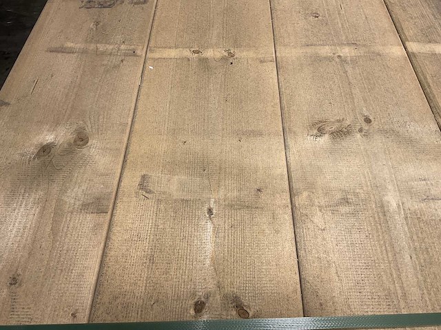 Vuren plank geschaafd - 600x28,6x3,8 cm (25x) - afbeelding 3 van  5