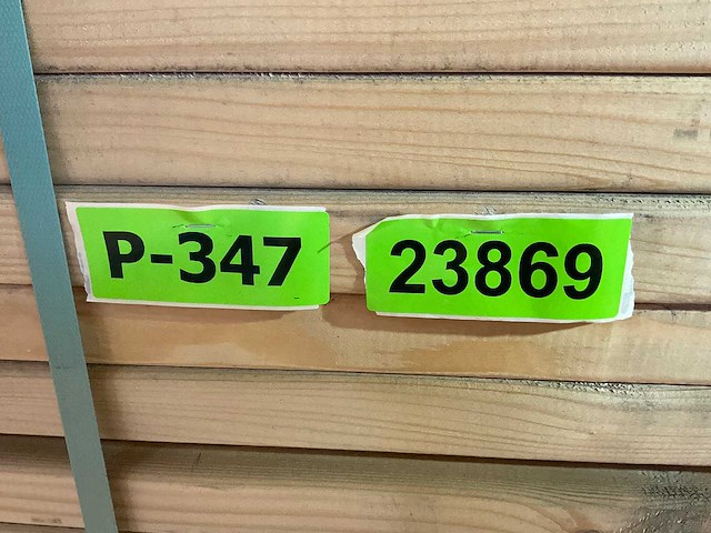 Vuren plank geschaafd - 600x28,6x3,8 cm (25x) - afbeelding 4 van  5