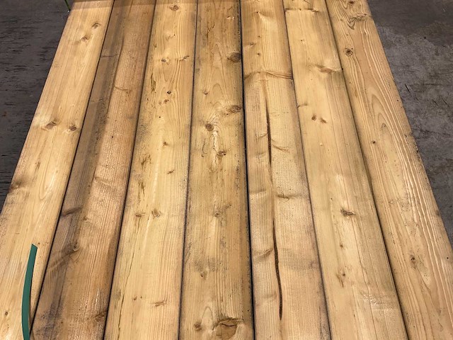 Vuren plank geschaafd 180x14x1,6 cm (28x) - afbeelding 3 van  7