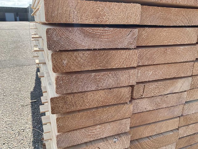Vuren plank geschaafd 240x18x3.8 cm (25x) - afbeelding 3 van  3