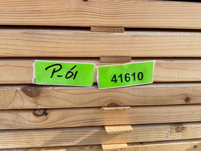 Vuren plank geschaafd 240x18x3.8 cm (25x) - afbeelding 4 van  4