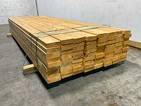 Vuren plank geschaafd 270x12x4 cm (70x) - afbeelding 4 van  6