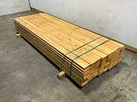Vuren plank geschaafd 270x12x4 cm (70x) - afbeelding 1 van  6