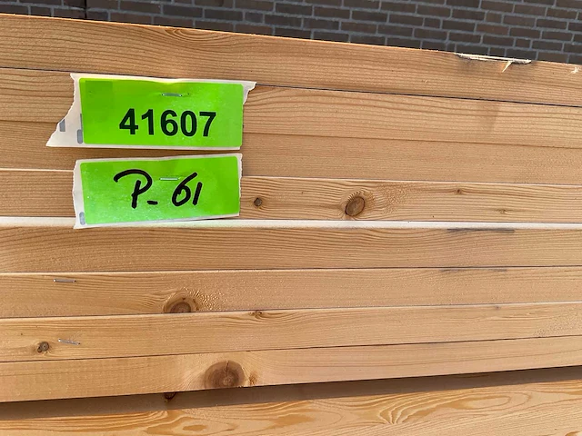 Vuren plank geschaafd 270x14x2,8 cm (70x) - afbeelding 6 van  6
