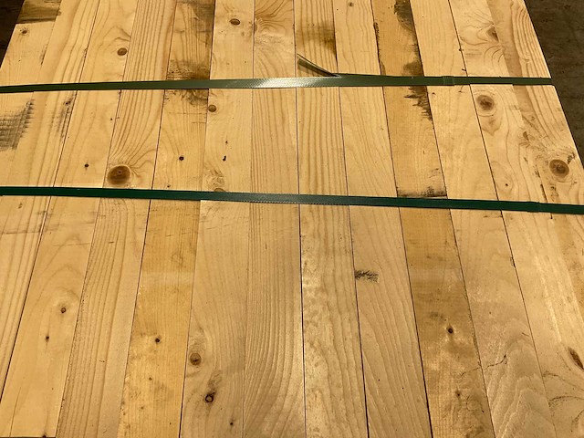 Vuren plank geschaafd 270x7x2,7 cm (101x) - afbeelding 2 van  6