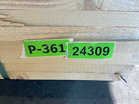 Vuren plank geschaafd 270x7x2,7 cm (101x) - afbeelding 6 van  6