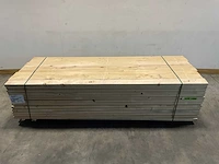 Vuren plank geschaafd 300x14,5x4,5 cm (50x) - afbeelding 2 van  8