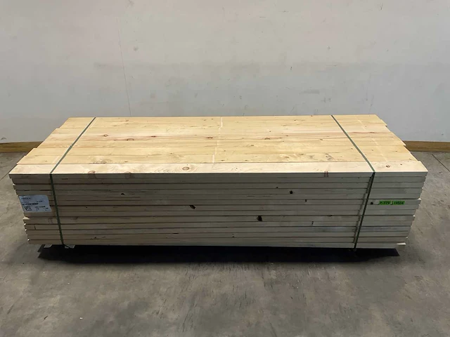 Vuren plank geschaafd 300x14,5x4,5 cm (50x) - afbeelding 2 van  8