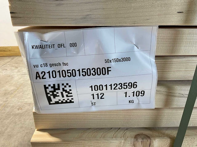 Vuren plank geschaafd 300x14,5x4,5 cm (50x) - afbeelding 8 van  8
