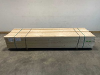 Vuren plank geschaafd 360x12,5x2 cm (245x) - afbeelding 2 van  4