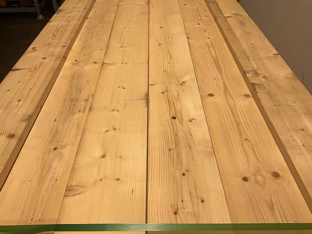Vuren plank geschaafd 360x20x3 cm (39x) - afbeelding 2 van  6