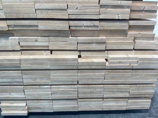 Vuren plank geschaafd 360x20x3 cm (39x) - afbeelding 6 van  7