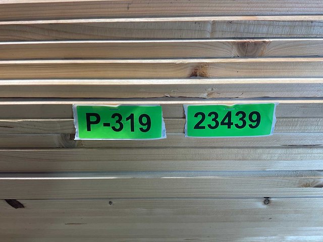 Vuren plank geschaafd 480x10x2 cm (194x) - afbeelding 4 van  5