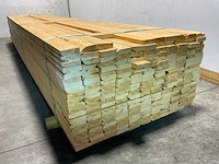 Vuren plank geschaafd 480x9,5x2,8 cm (75x) - afbeelding 4 van  6