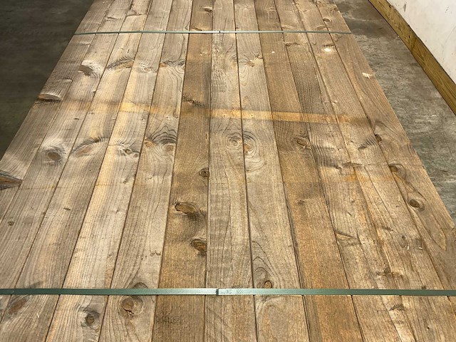 Vuren plank geschaafd 510x9,5x4,5 cm (50x) - afbeelding 3 van  8
