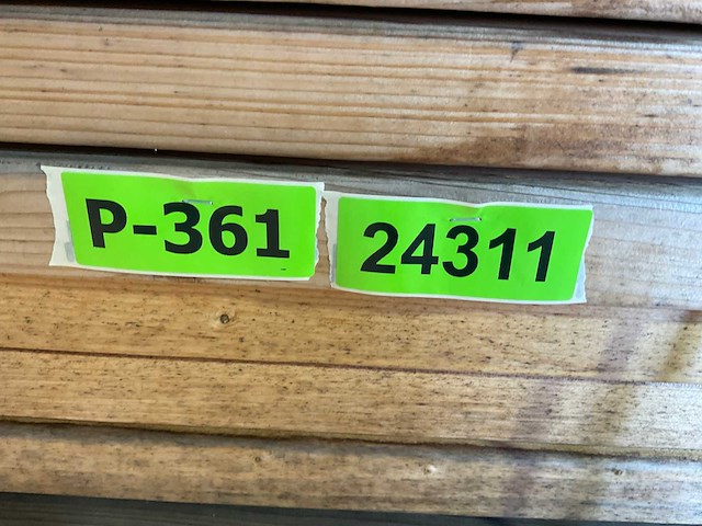 Vuren plank geschaafd 510x9,5x4,5 cm (50x) - afbeelding 8 van  8