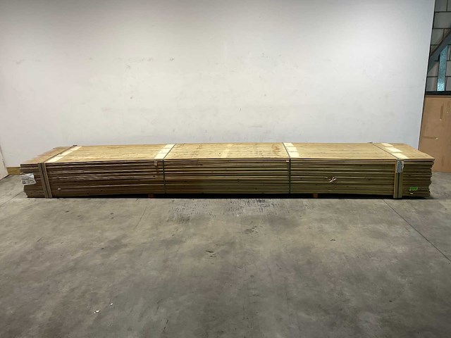 Vuren plank geschaafd 540x14,5x2 cm (50x) - afbeelding 2 van  6