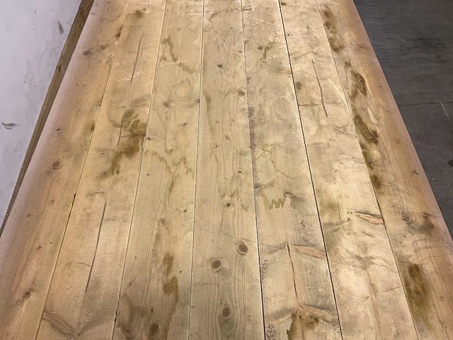 Vuren plank geschaafd 540x14,5x2 cm (50x) - afbeelding 3 van  6