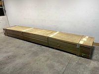 Vuren plank geschaafd 540x14,5x2 cm (50x) - afbeelding 1 van  3