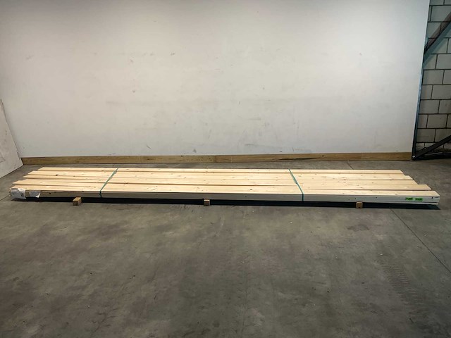 Vuren plank geschaafd 540x15x2 cm (30x) - afbeelding 2 van  7