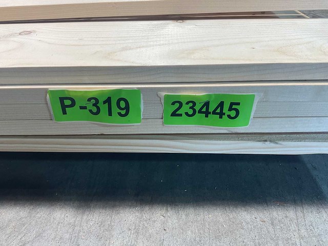 Vuren plank geschaafd 540x15x2 cm (30x) - afbeelding 4 van  4