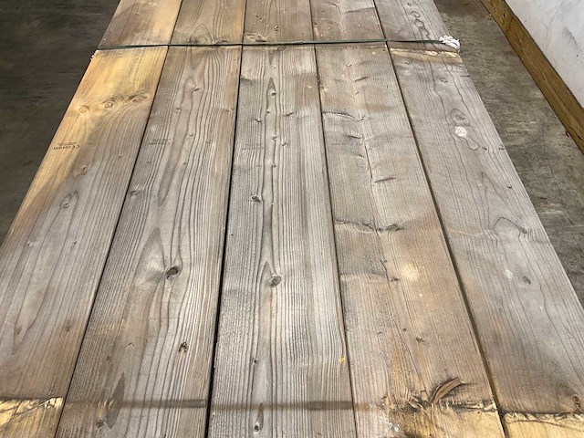 Vuren plank geschaafd 540x23x3,8 cm (23x) - afbeelding 4 van  7