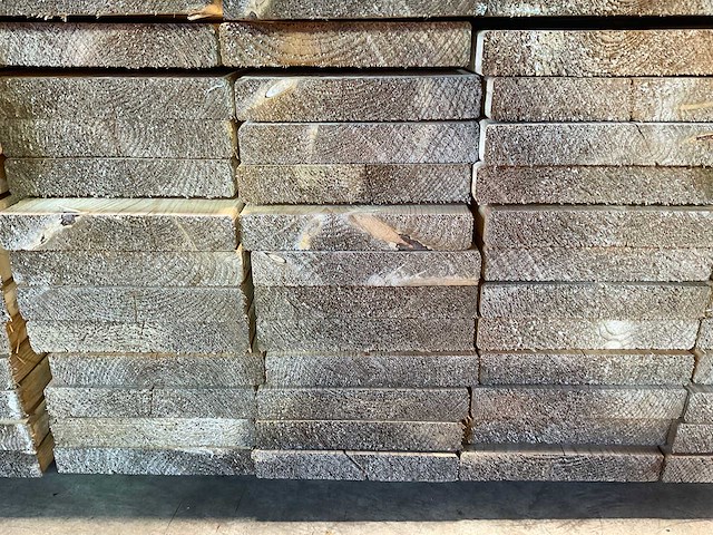 Vuren plank geschaafd 540x23x3,8 cm (23x) - afbeelding 6 van  7
