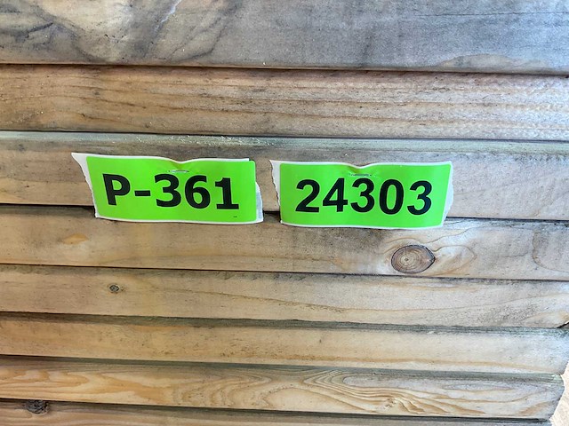 Vuren plank geschaafd 540x23x3,8 cm (23x) - afbeelding 7 van  7