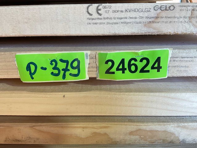 Vuren plank geschaafd 540x27,5x3,5 cm (25x) - afbeelding 6 van  9