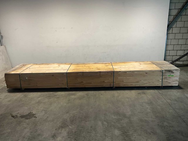 Vuren plank geschaafd 540x28,5x3,6 cm (25x) - afbeelding 1 van  5