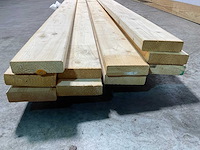 Vuren plank geschaafd 690x14x3,8 cm (10x) - afbeelding 6 van  7