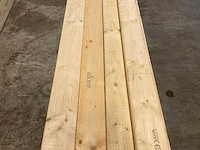 Vuren plank geschaafd 690x14x3,8 cm (10x) - afbeelding 4 van  8